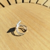 OBLONG GYŰRŰ - Türkizzöld átmenetes - Thumbnail Image 2