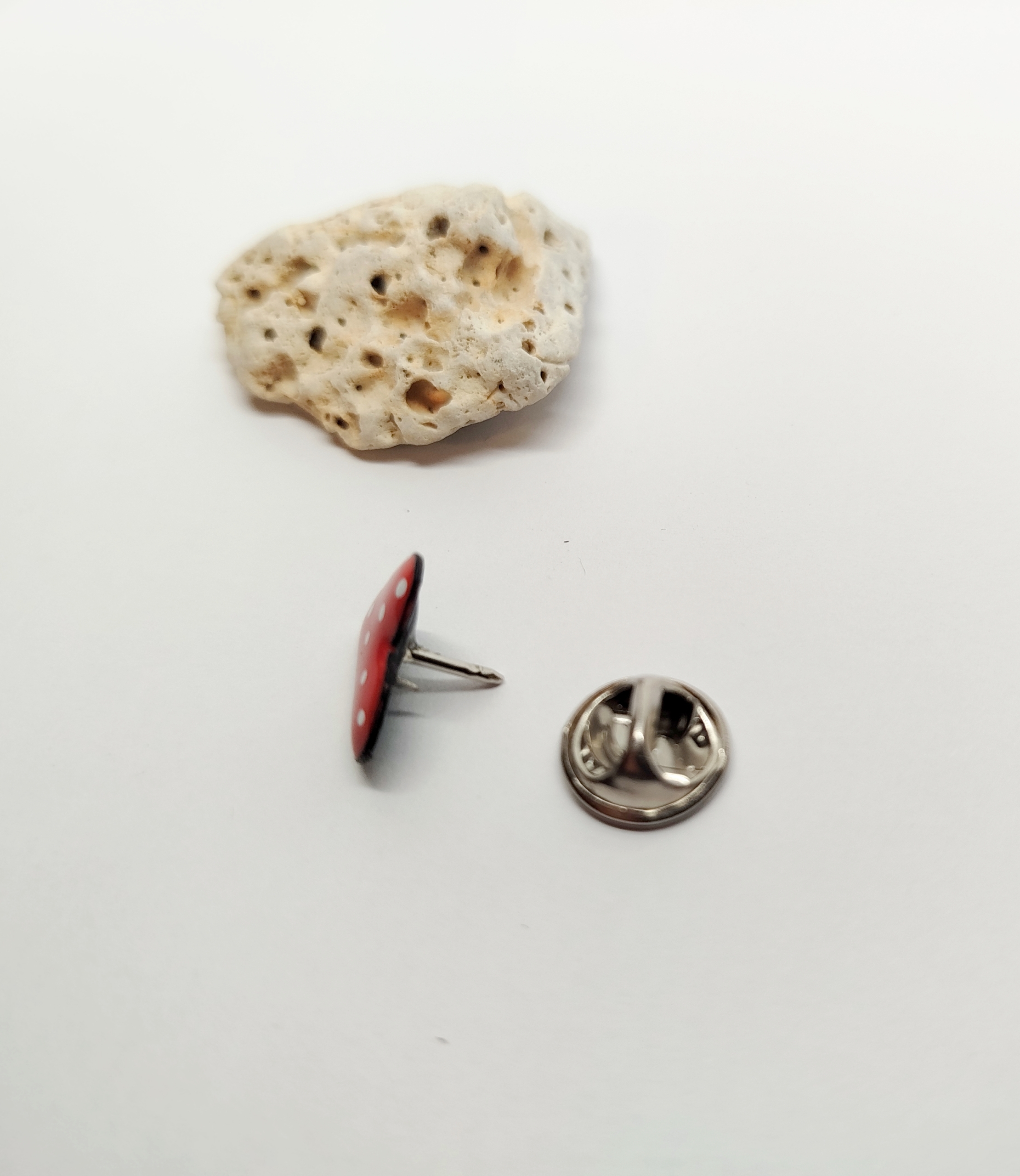 MINI KITŰZŐ – Szívecske, piros pöttyös - Image 2